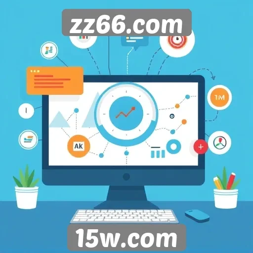 Estratégias de marketing digital no site zz66.com
